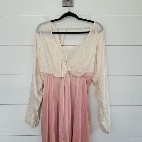 Free People Women’s Extra Small Ombre Flowy Maxi Dress - Picture 1 of 10